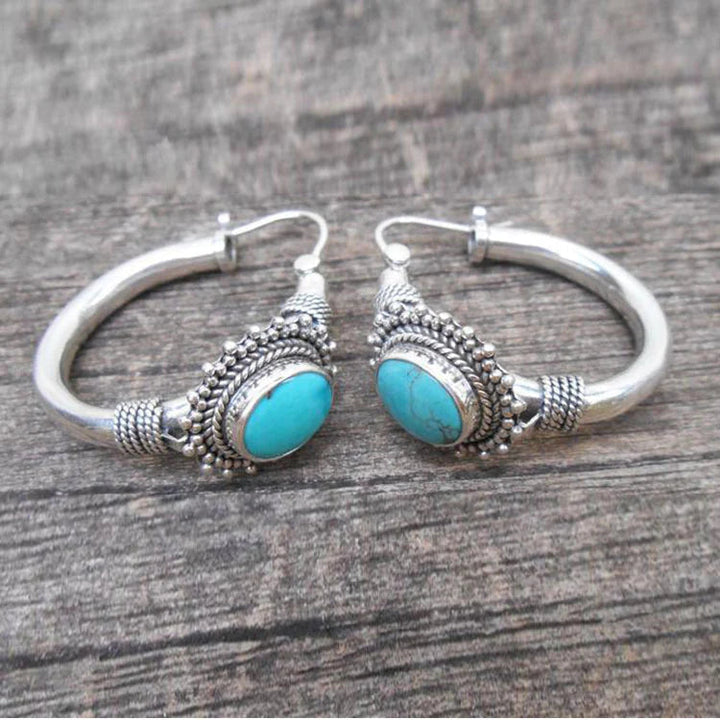 Orla & James - Retro Turquoise Earrings