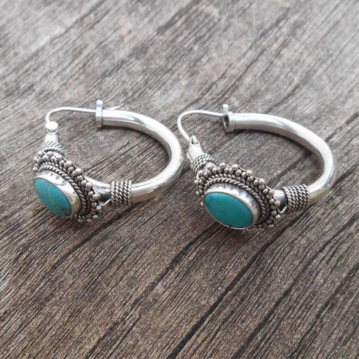 Orla & James - Retro Turquoise Earrings