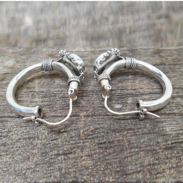 Orla & James - Retro Turquoise Earrings