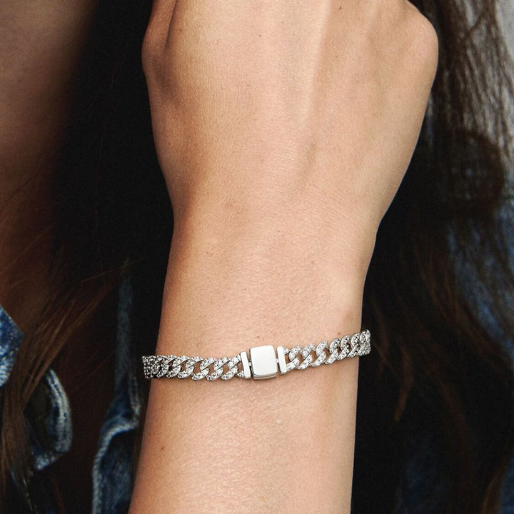 Orla & James - Gold Pave Cuban Bracelet
