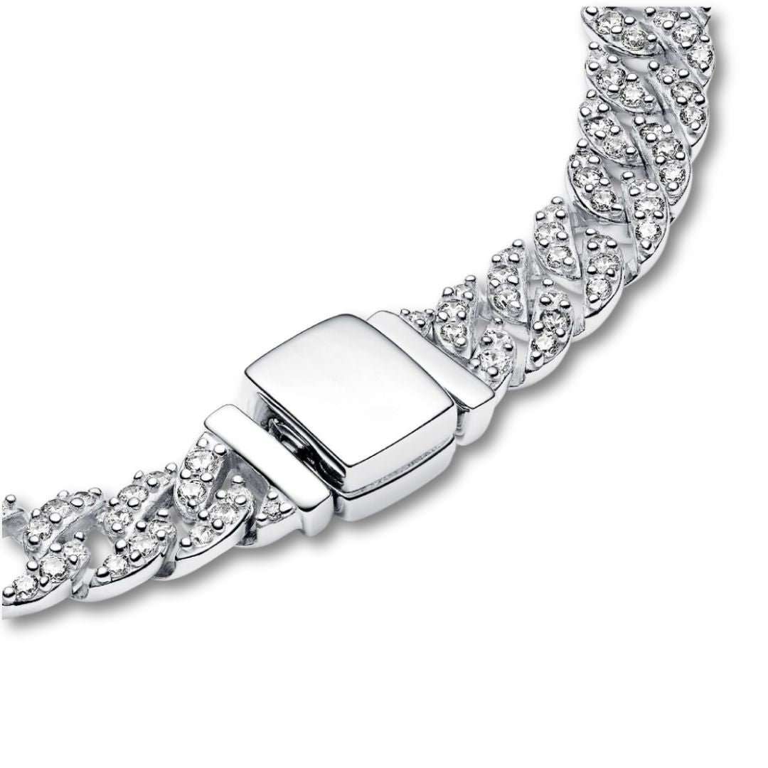 Orla & James - Gold Pave Cuban Bracelet