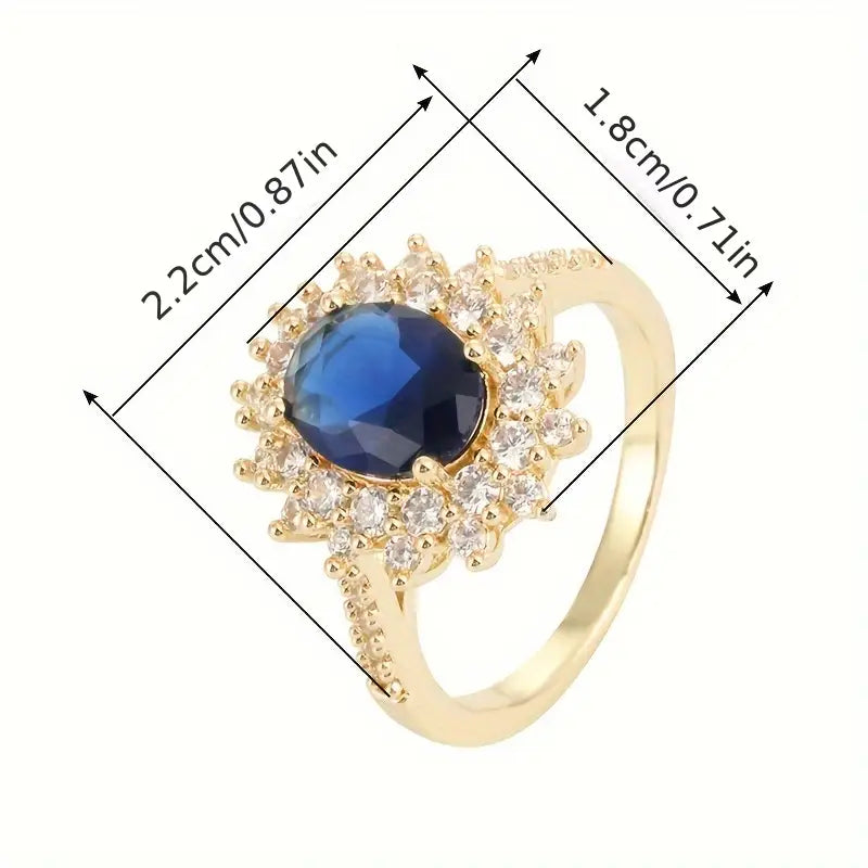 Orla & James - Saphirae Ring in Gold