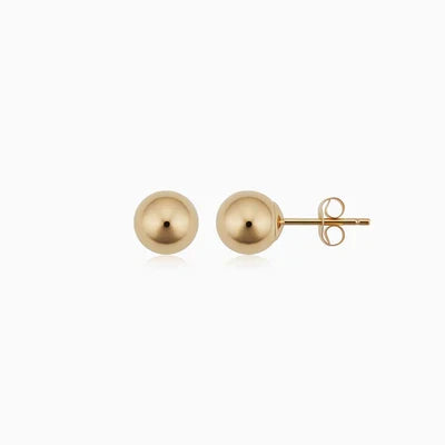 Orla & James - Gold Stud Earrings