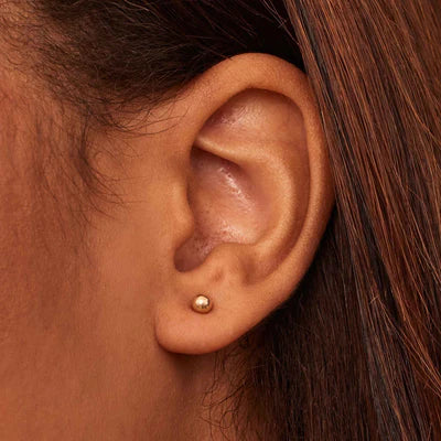 Orla & James - Gold Stud Earrings