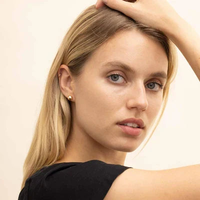 Orla & James - Gold Stud Earrings