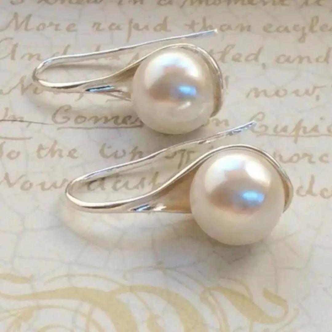 Orla & James - Elegant Pearl Drop Earrings