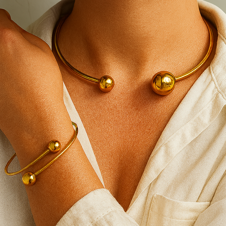 Orla & James - Gold Bracelet Set