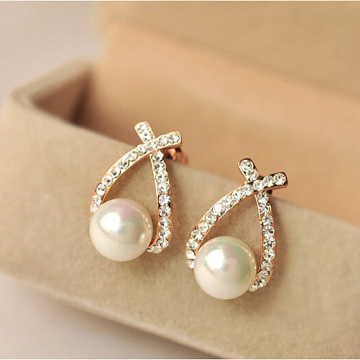 Orla & James - Glittering Pearl Earrings
