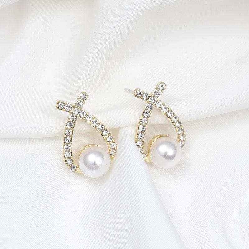 Orla & James - Glittering Pearl Earrings