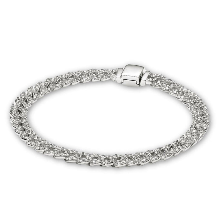 Orla & James - Gold Pave Cuban Bracelet