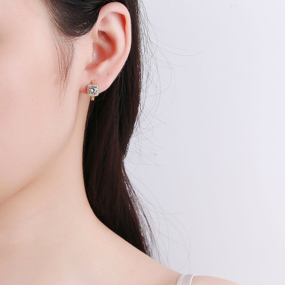 Orla & James - Square Gold Earrings