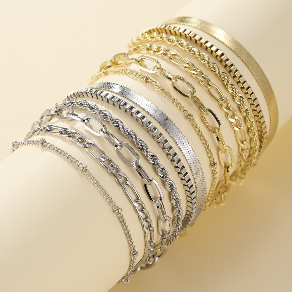 Orla & James - Gold Bracelet Set