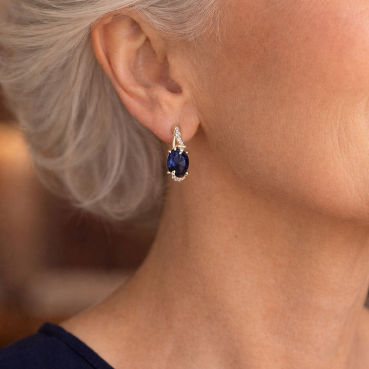 Orla & James - Midnight Drop Earrings