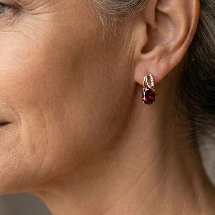 Orla & James - Ruberine Earrings