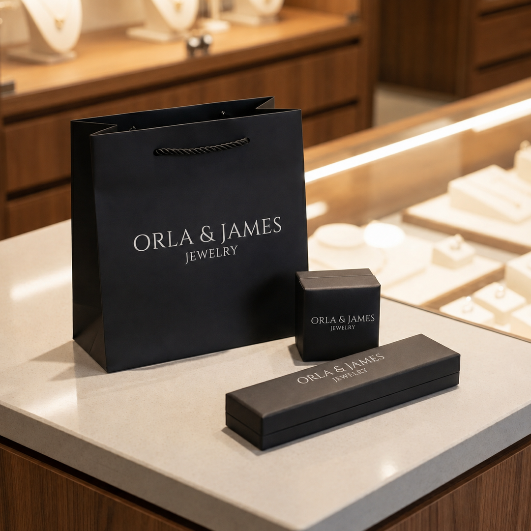 Orla & James - Twisted Silver Inlay Ring