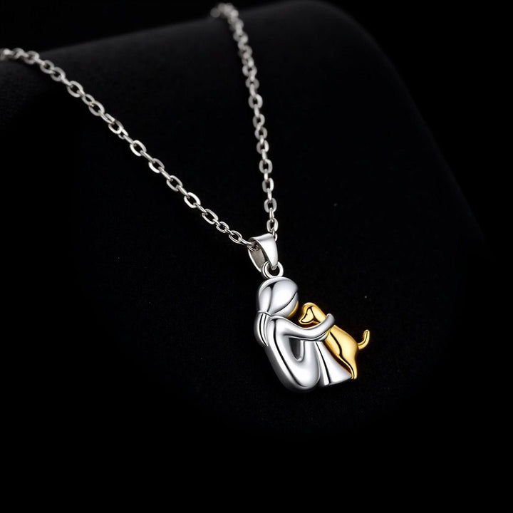 Orla & James - Hug Pendant with Matching Earrings