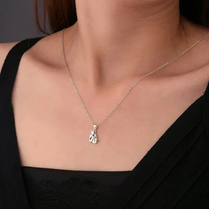 Orla & James - Hug Pendant with Matching Earrings