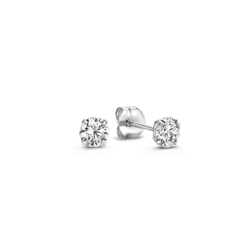 Orla & James - Gold Stone Stud Earrings