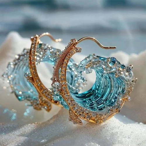 Orla & James - Ocean's Oath Earrings