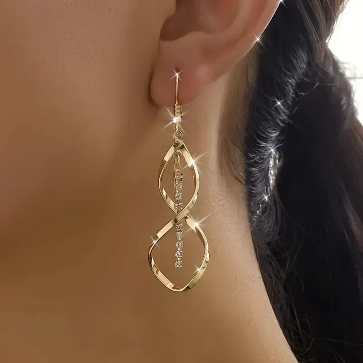 Orla & James - Gold Spiral Earrings