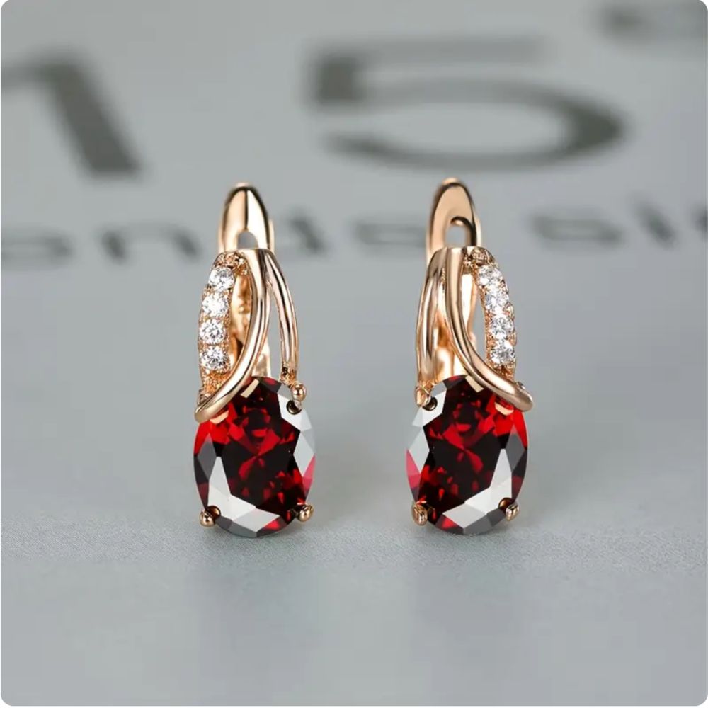Orla & James - Ruberine Earrings