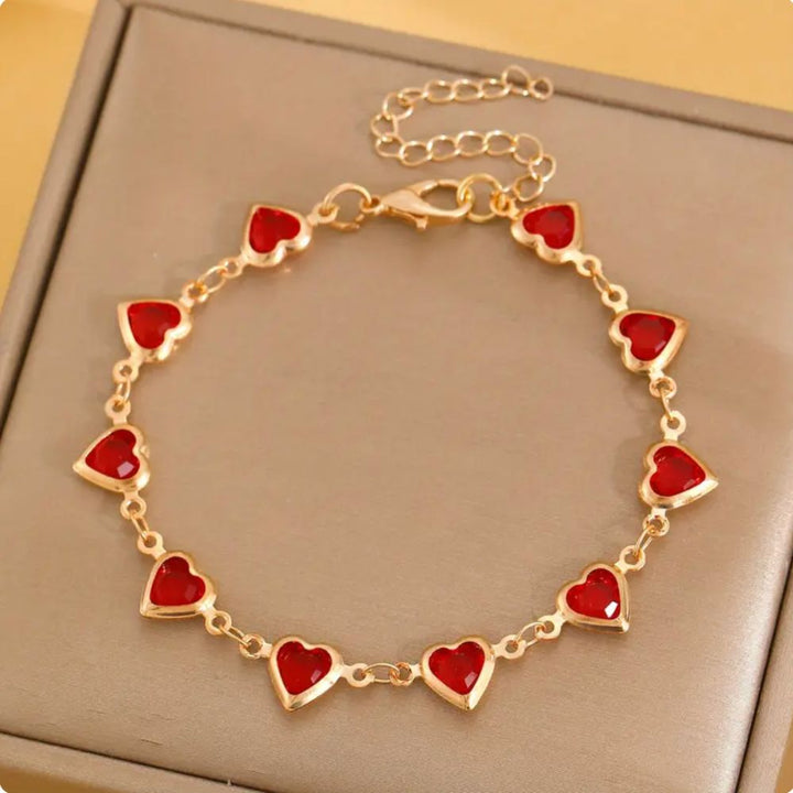 Orla & James - Garnetelle Bracelet in Gold